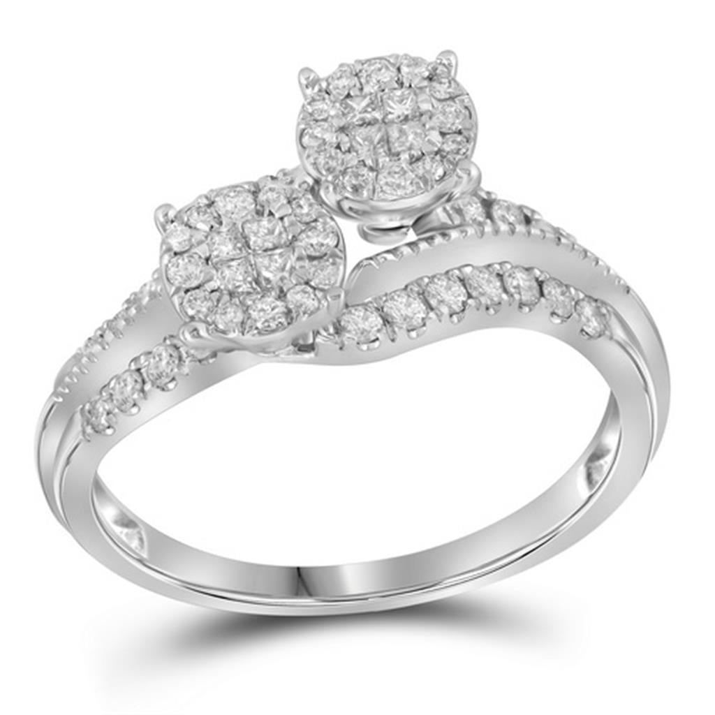 1/2CTW-Diamond SOLEIL BRIDAL RING