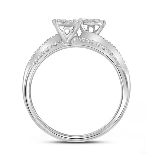 1/2CTW-Diamond SOLEIL BRIDAL RING