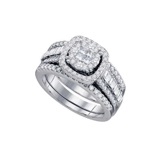 1 CT-Diamond SOLEIL BRIDAL SET