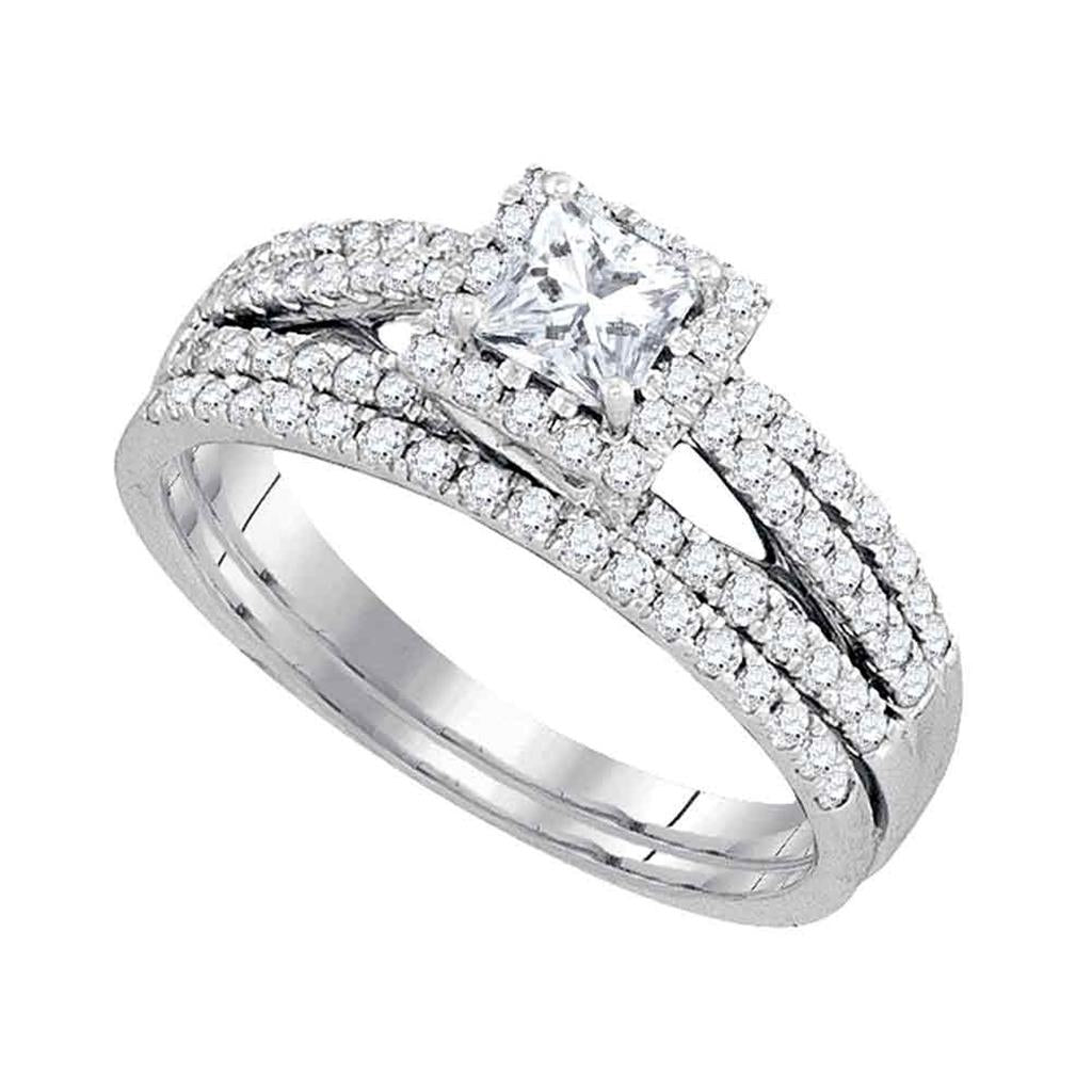 1 CTW-Diamond 3/8CT-CPR BRIDAL SET