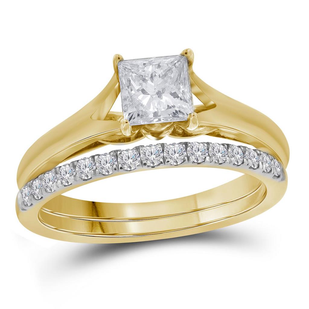 1 CTW-Diamond 3/4CTW-CPR BRIDAL SET