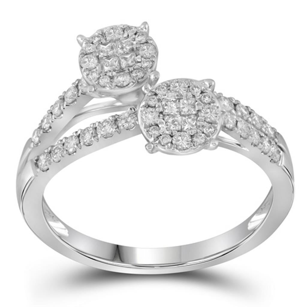1/2CTW-Diamond SOLEIL BRIDAL RING