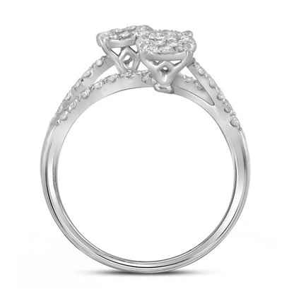 1/2CTW-Diamond SOLEIL BRIDAL RING