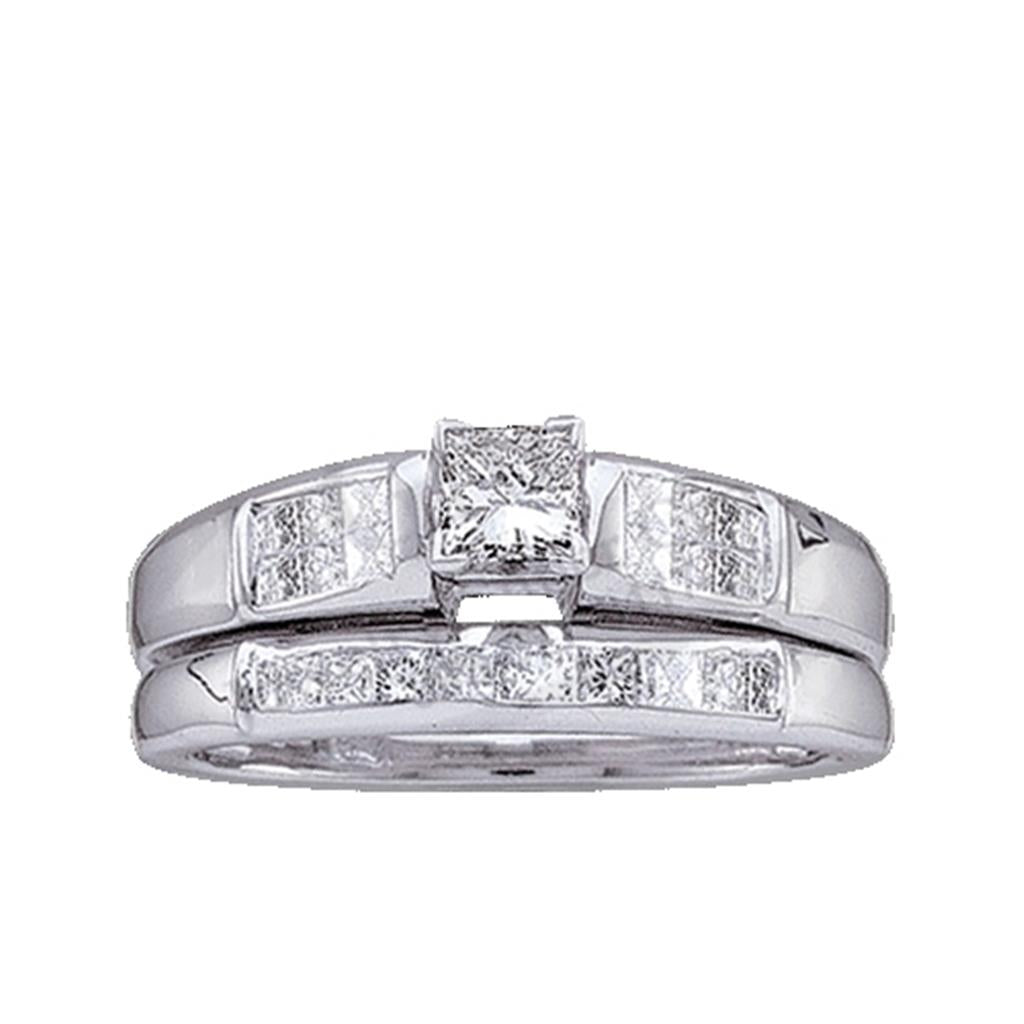 1/2CT-Diamond PR-CENTER BRIDAL SET