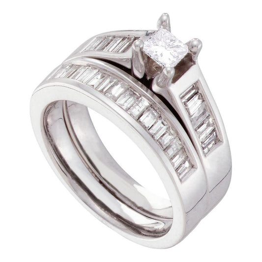 1 3/8CT-Diamond 3/8CT-CPR BRIDAL-SET
