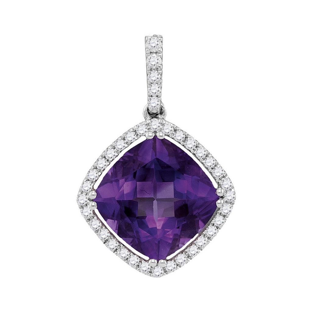 1/5CTW-Diamond 2  1/2(MIN)CT AM PENDANT