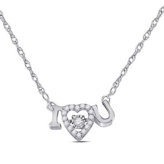 1/10CTW-Diamond NECKLACE