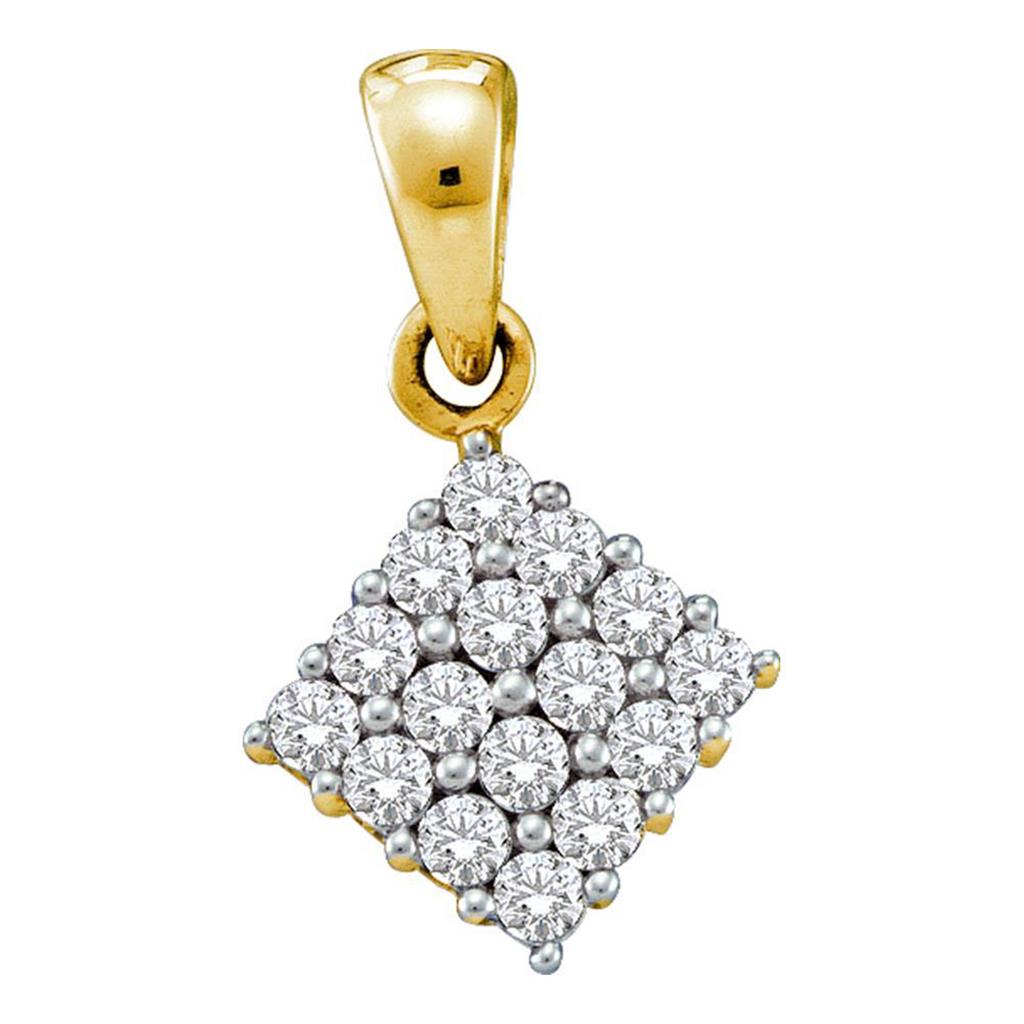 1/4CTW-Diamond FASHION PENDANT