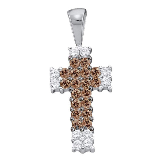 1/4CT-Diamond CROSS PENDANT