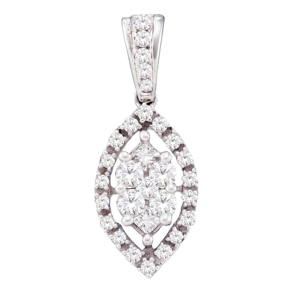 1/2CT-Diamond FASHION PENDANT