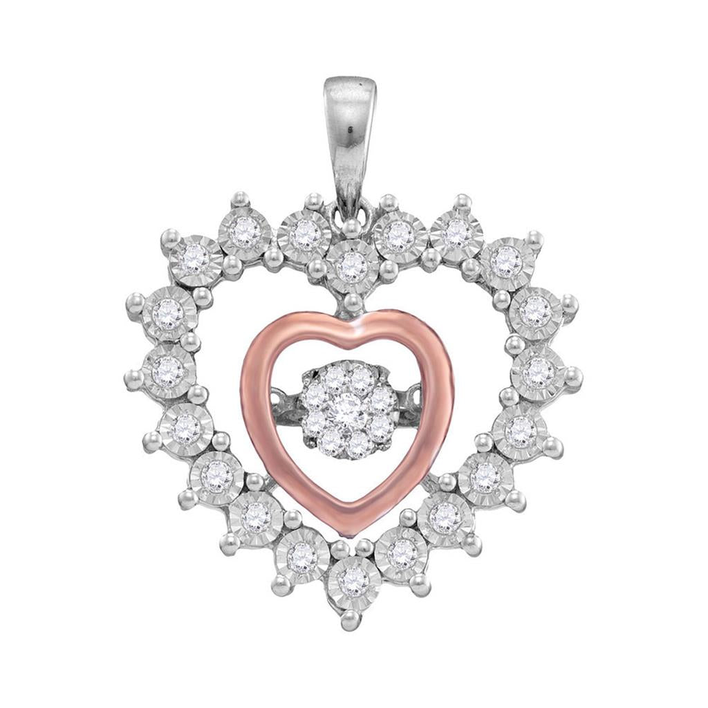 1/4CTW-Diamond FASHION PENDANT