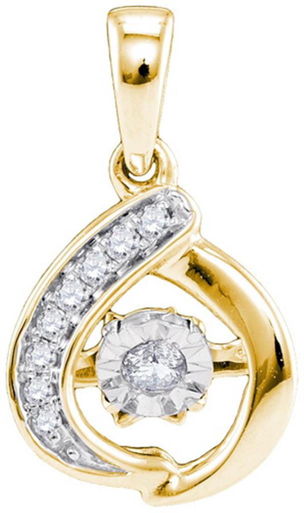 1/10CTW-Diamond FASHION PENDANT