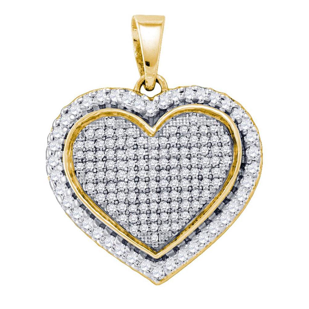 3/4CT-Diamond HEART PENDANT