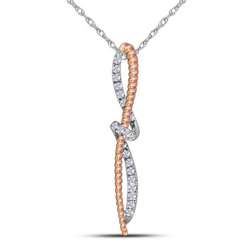 1/6CT-Diamond FASHION PENDANT