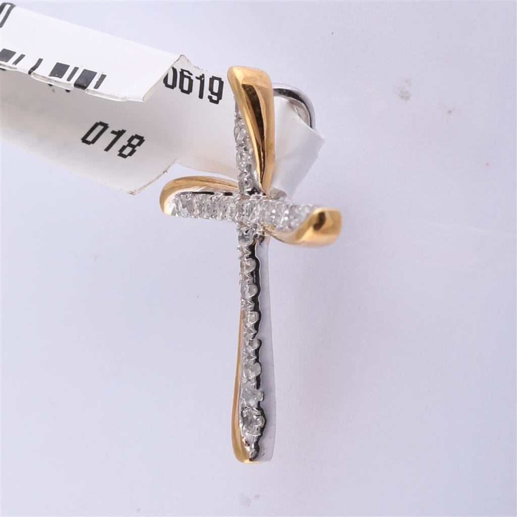 1/8CT-Diamond GIFT CROSS PENDANT