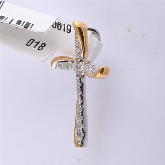 1/8CT-Diamond GIFT CROSS PENDANT