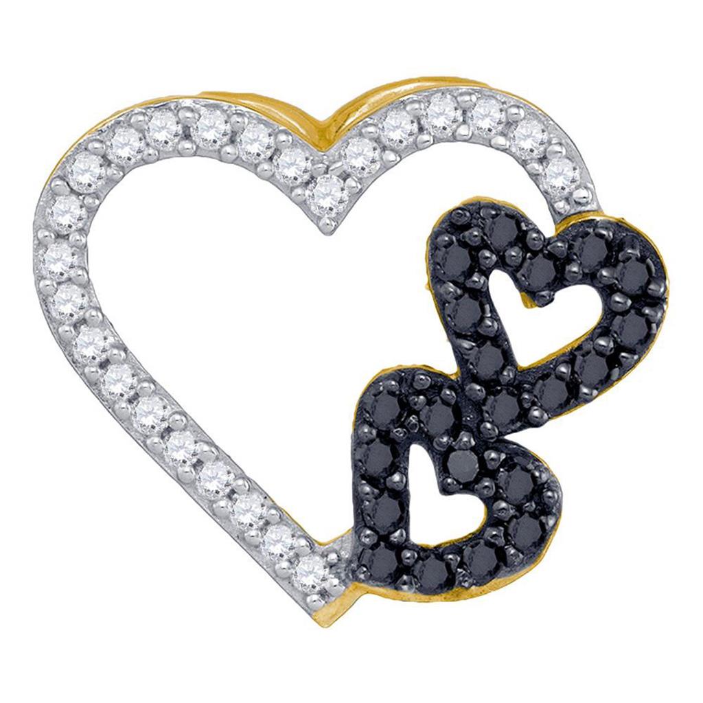 1/3CT-Diamond HEART PENDANT