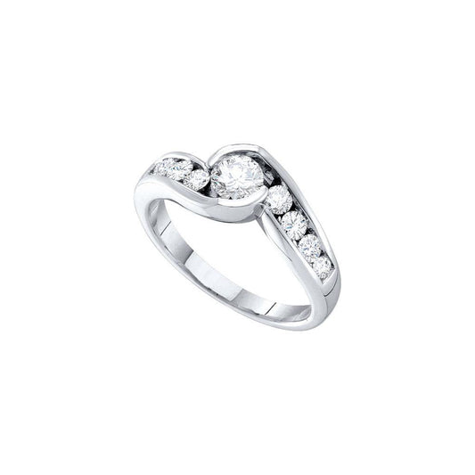 7/8CT-Diamond 3/8CT-CRD BRIDAL RING