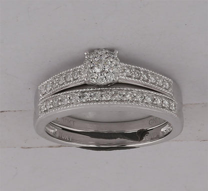 1/3-CTW-Diamond CIARA  BRIDAL SET