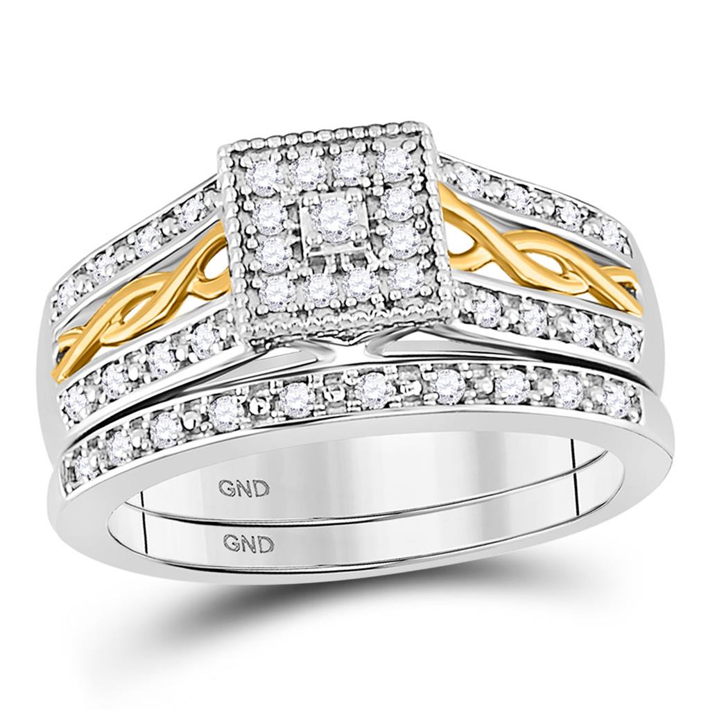 1/3 CTW-Diamond BRIDAL SET