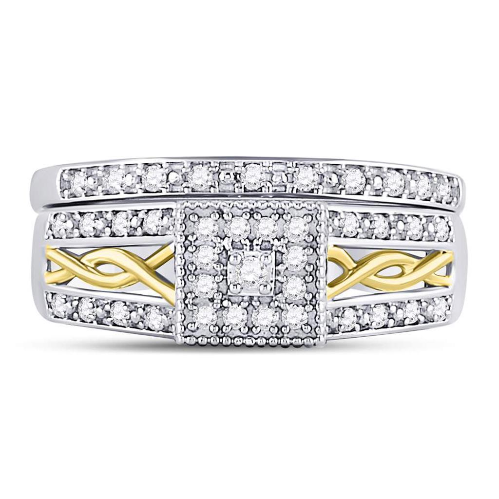 1/3 CTW-Diamond BRIDAL SET