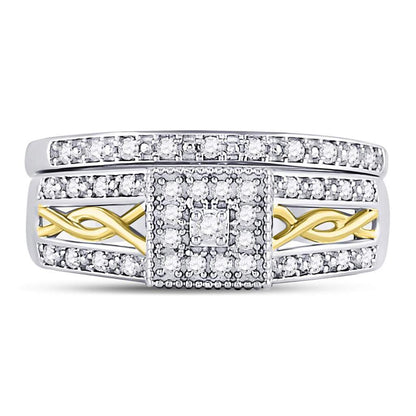 1/3 CTW-Diamond BRIDAL SET