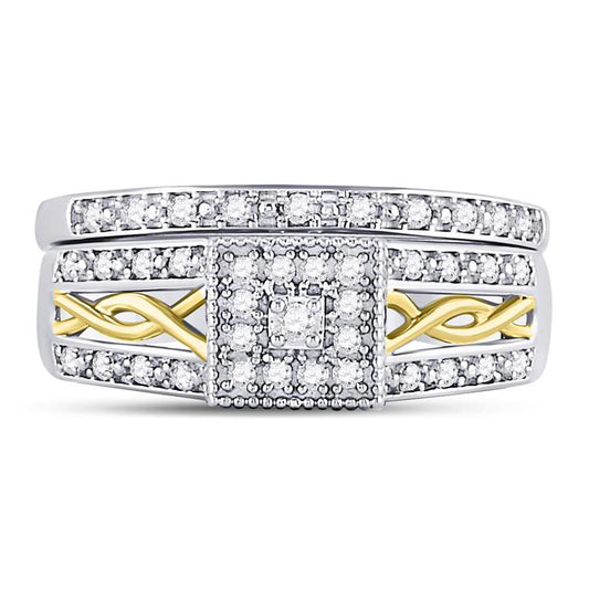 1/3 CTW-Diamond BRIDAL SET