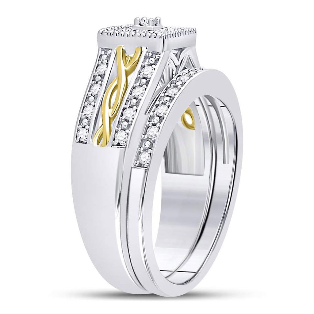 1/3 CTW-Diamond BRIDAL SET