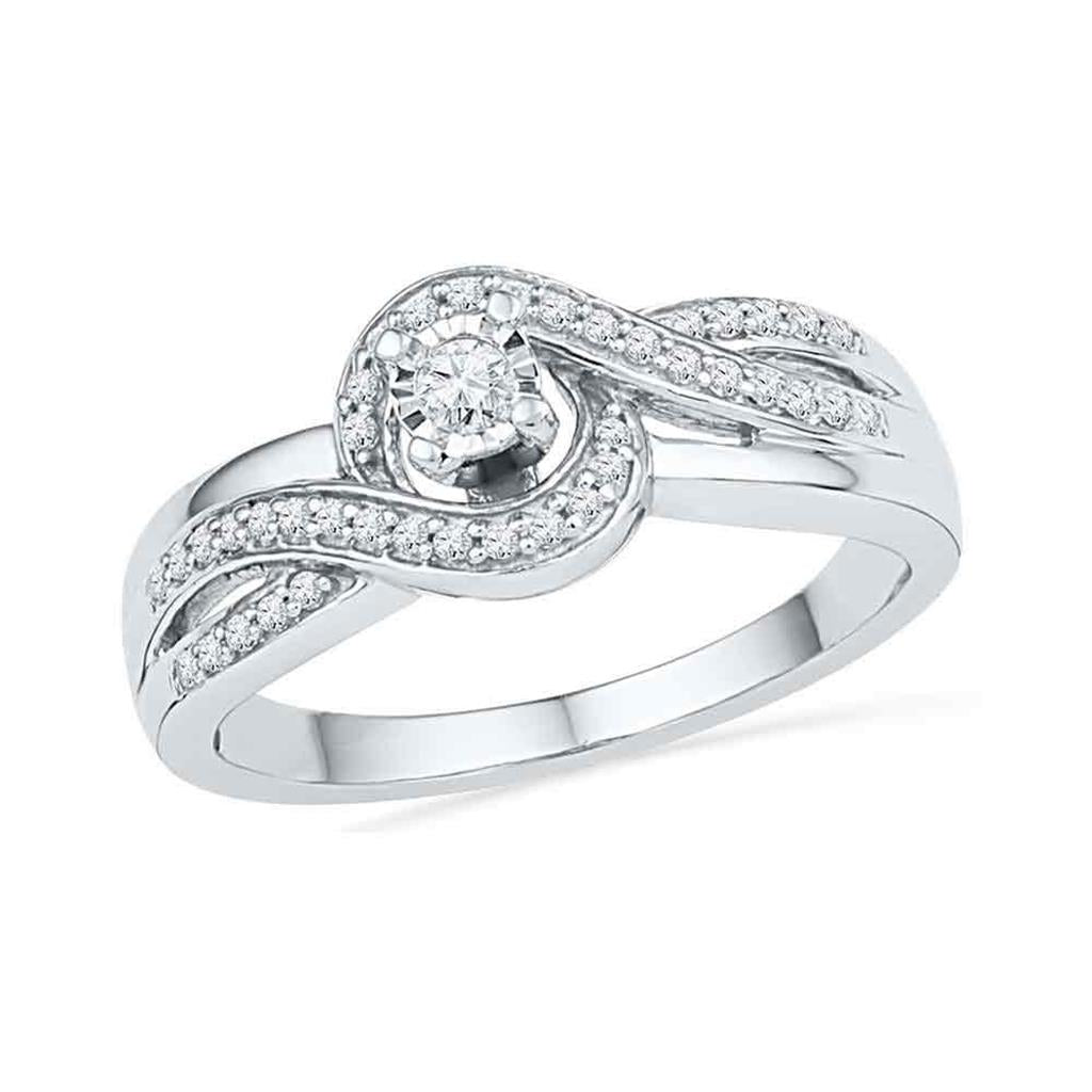 1/5CTW-Diamond BRIDAL RING