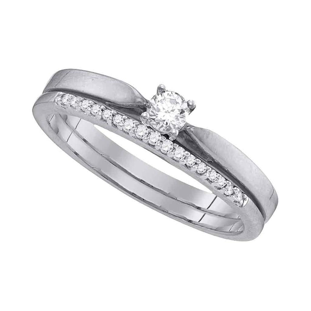 1/4CTW-Diamond BRIDAL SET