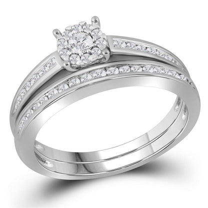 1/2CTW-Diamond BRIDAL SET