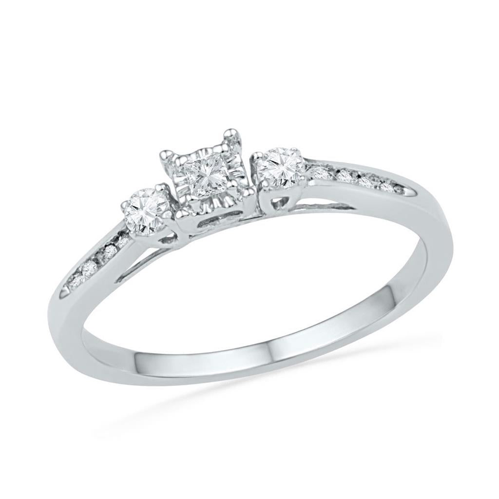 1/6CTW-Diamond BRIDAL RING