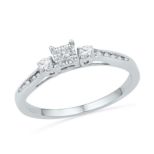 1/6CTW-Diamond BRIDAL RING