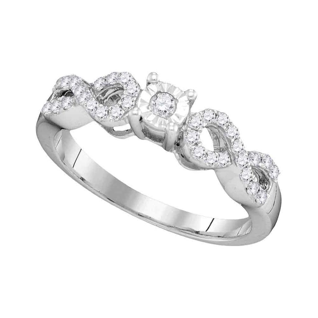 1/4CTW-Diamond BRIDAL RING