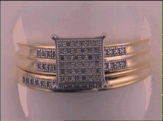 1/6CT-Diamond FASHION BRIDAL SET