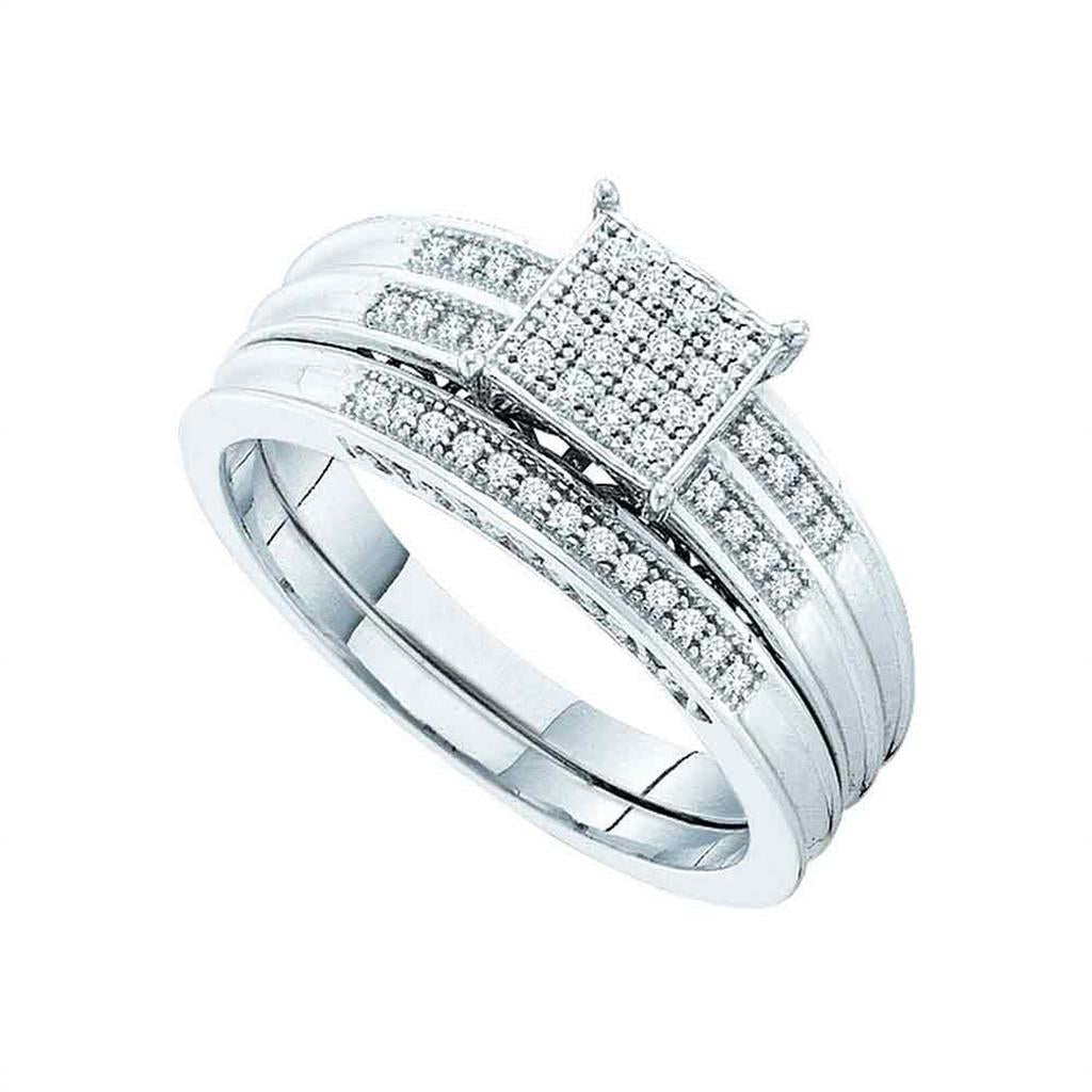 1/6CT-Diamond FASHION BRIDAL SET