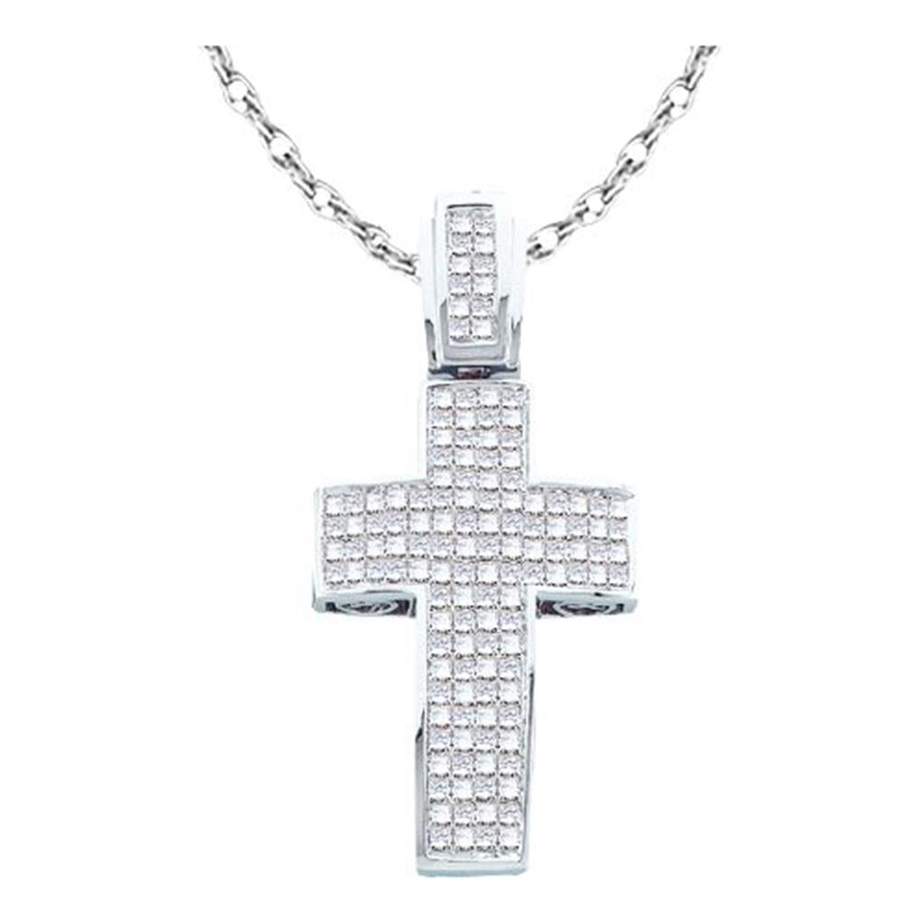 2 CT-Diamond CROSS PENDENT