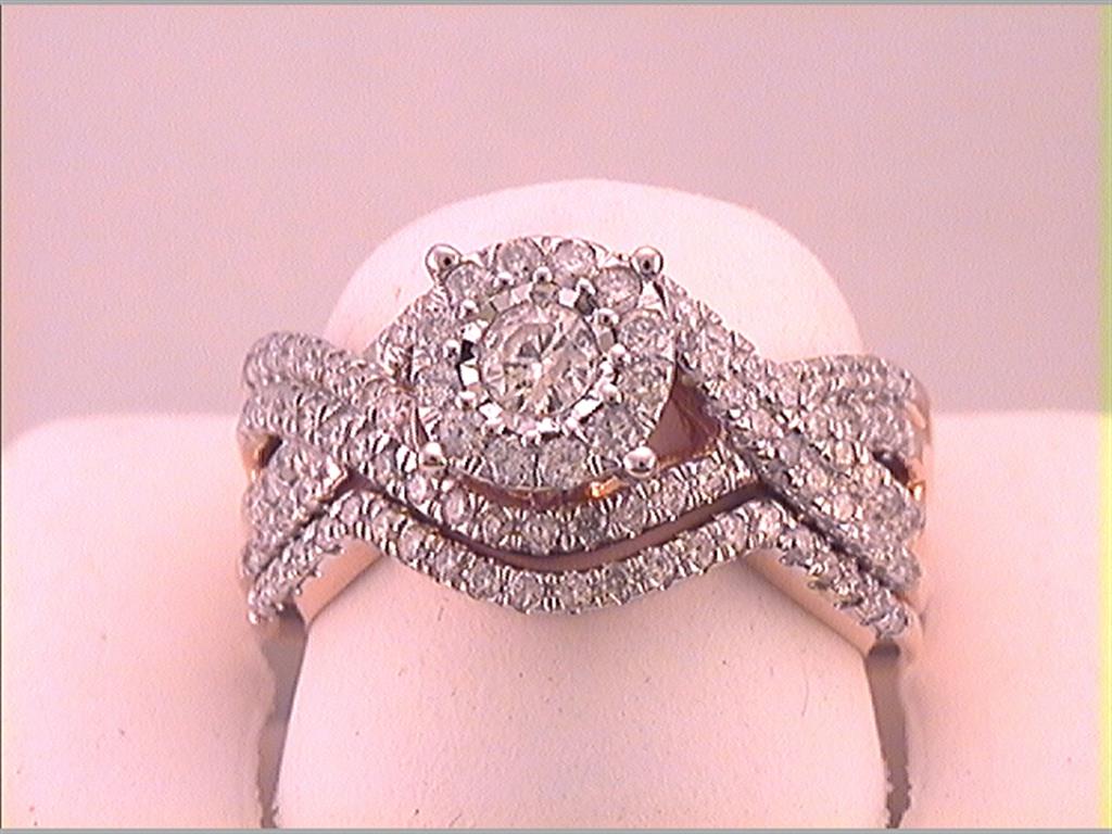 1 CTW-Diamond CIARA BRIDAL SET