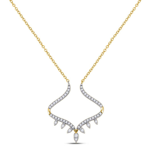 1/4CTW-Diamond  FASHION  NECKLACE