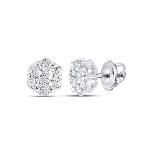 1/2CTW-Diamond EARRING