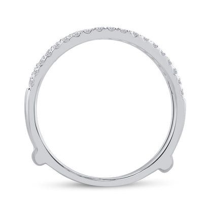 14k White Gold Round Diamond Bridal Wedding Ring Set 1-1/2 Cttw (Certified)