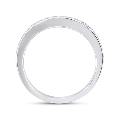 14k White Gold Round Diamond Bridal Wedding Ring Set 1-1/4 Cttw (Certified)
