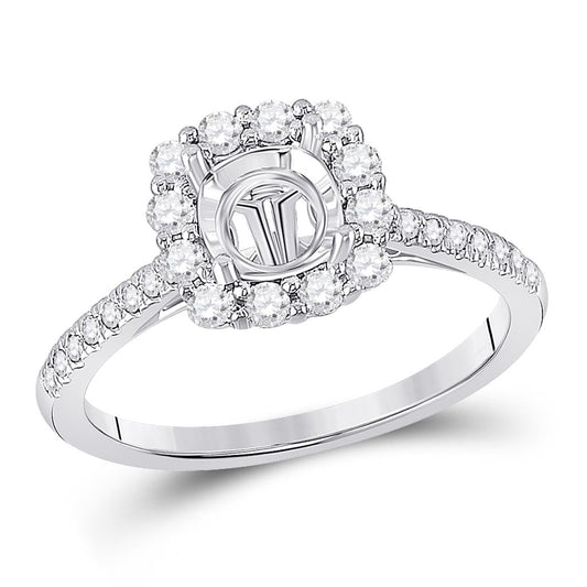 1/2 CTW-Diamond SM 3/4CT-CRD BRIDAL RING