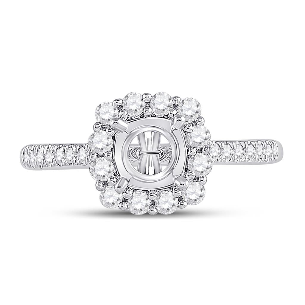 1/2 CTW-Diamond SM 3/4CT-CRD BRIDAL RING