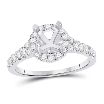 5/8CTW-Diamond SM1CT-CRD BRIDAL RING