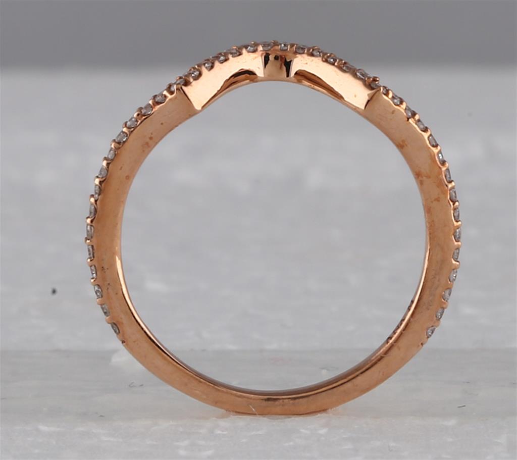 1/2CTW-Diamond SM 1 1/2CT-CPEAR BRIDAL RING