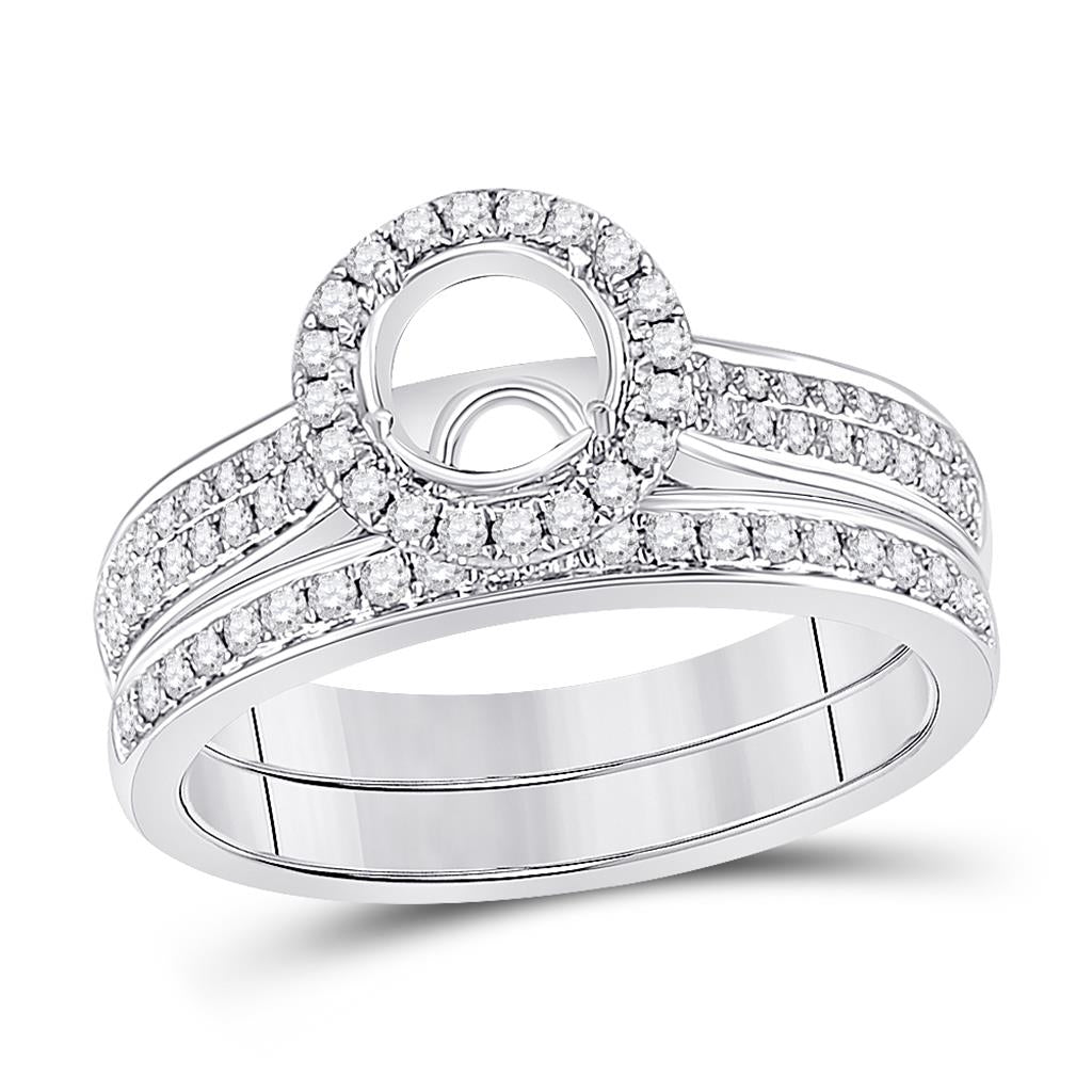 1/2CTW-Diamond SM 1CT-CRD BRIDAL SET