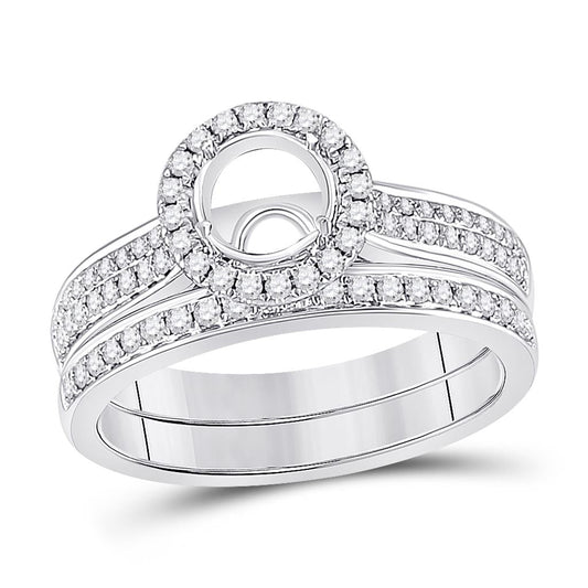 1/2CTW-Diamond SM 1CT-CRD BRIDAL SET