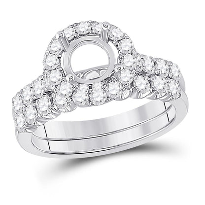 1 1/4CTW-Diamond SM 1 1/2CT-CRD BRIDAL SET