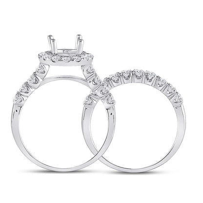 1 1/4CTW-Diamond SM 1 1/2CT-CRD BRIDAL SET